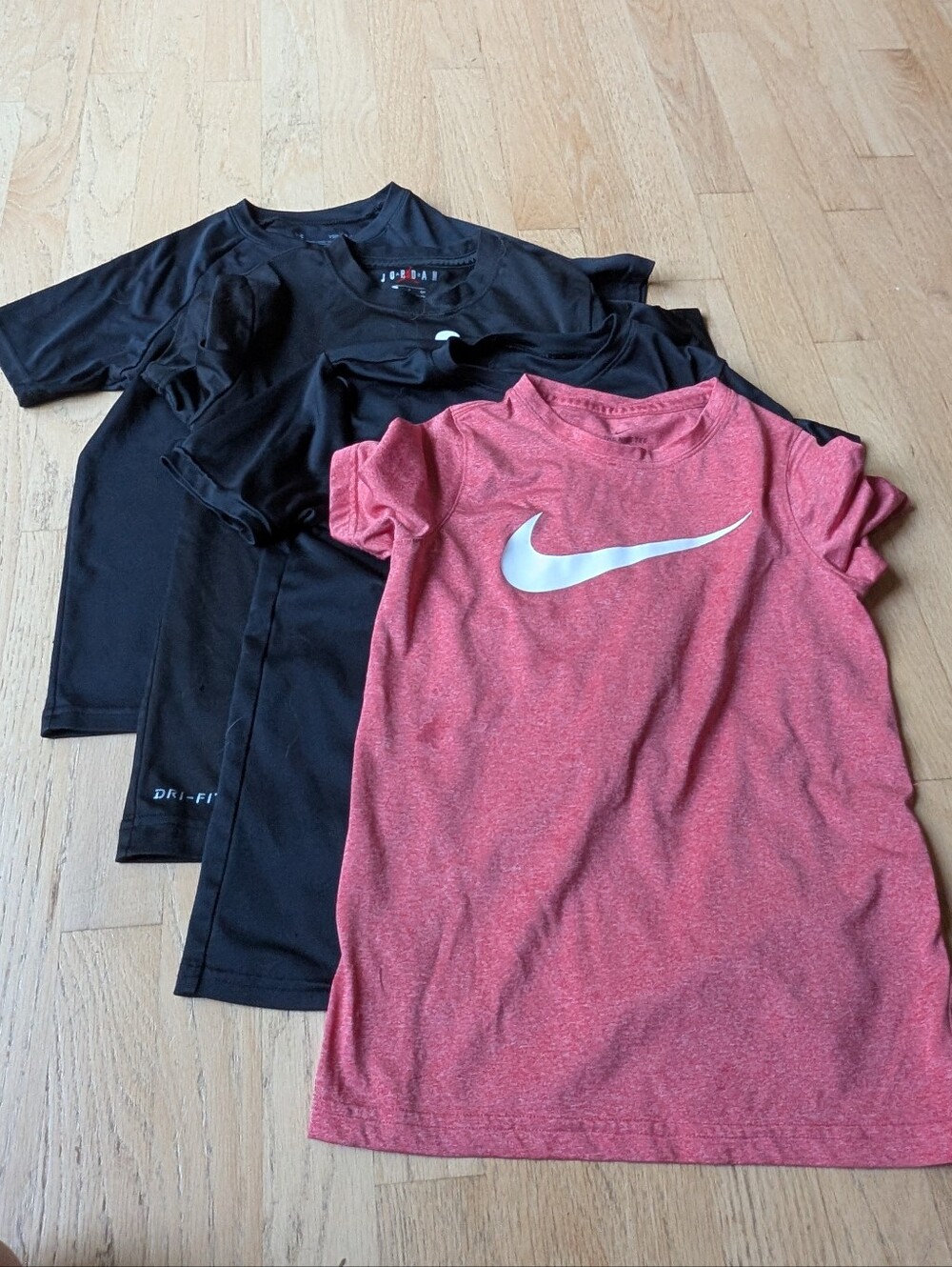 Boys Short Sleeves Athletic Tee Shirt Bundle Size Small